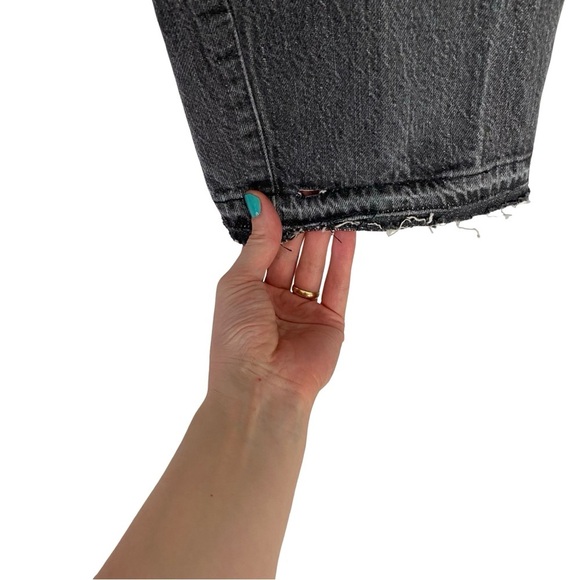 Levis Upcycled Jeans Waist 27 28 Womens Size Small Levi’s Patchwork Roses Retro - Picture 14 of 16